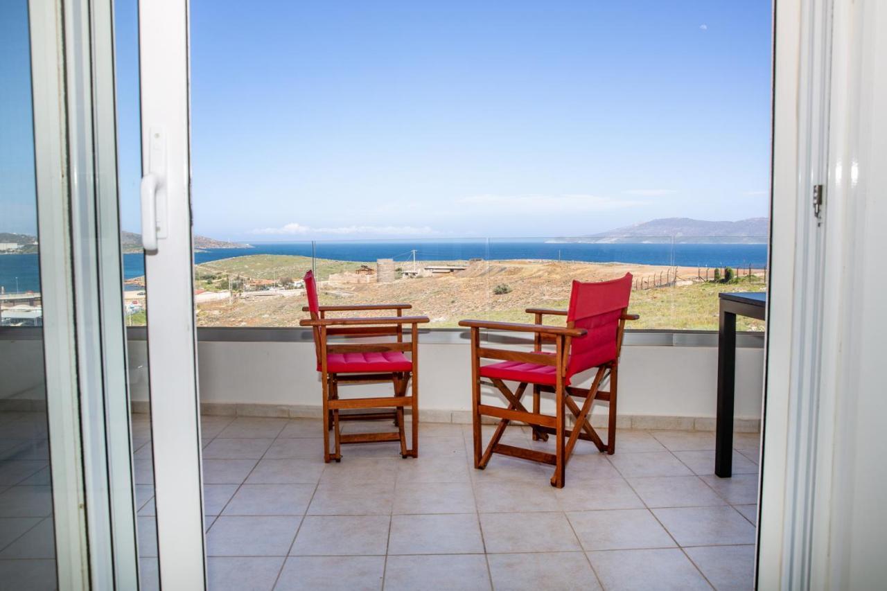 Komfort City Apartment "Elias" Mit Meerblick In Lavrio Εξωτερικό φωτογραφία