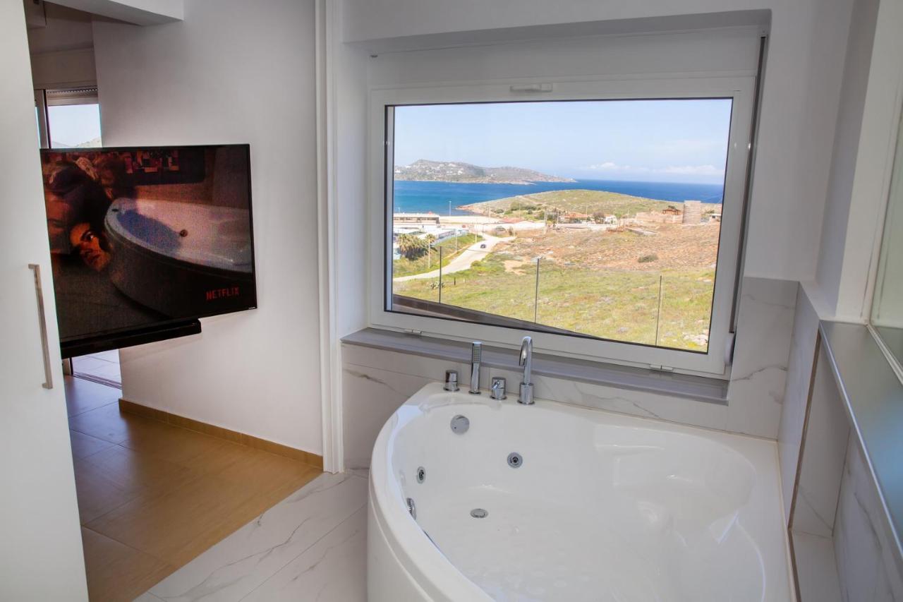 Komfort City Apartment "Elias" Mit Meerblick In Lavrio Εξωτερικό φωτογραφία