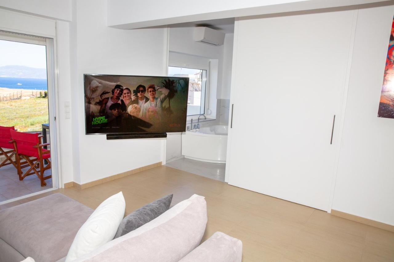 Komfort City Apartment "Elias" Mit Meerblick In Lavrio Εξωτερικό φωτογραφία