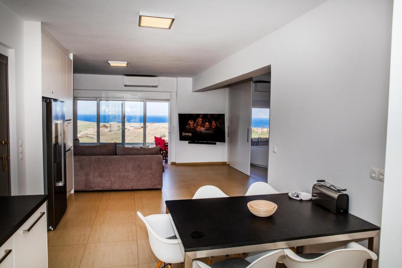 Komfort City Apartment "Elias" Mit Meerblick In Lavrio Εξωτερικό φωτογραφία
