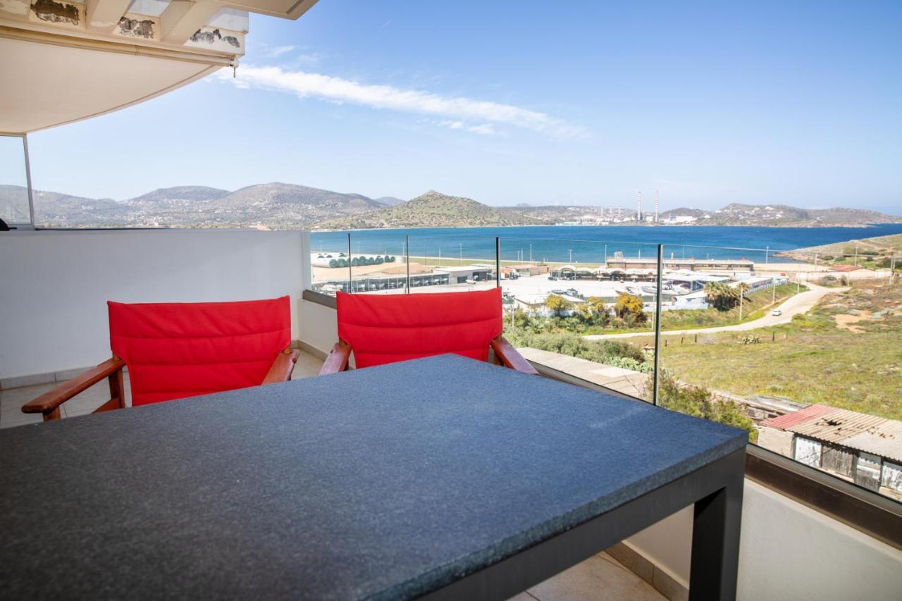 Komfort City Apartment "Elias" Mit Meerblick In Lavrio Εξωτερικό φωτογραφία