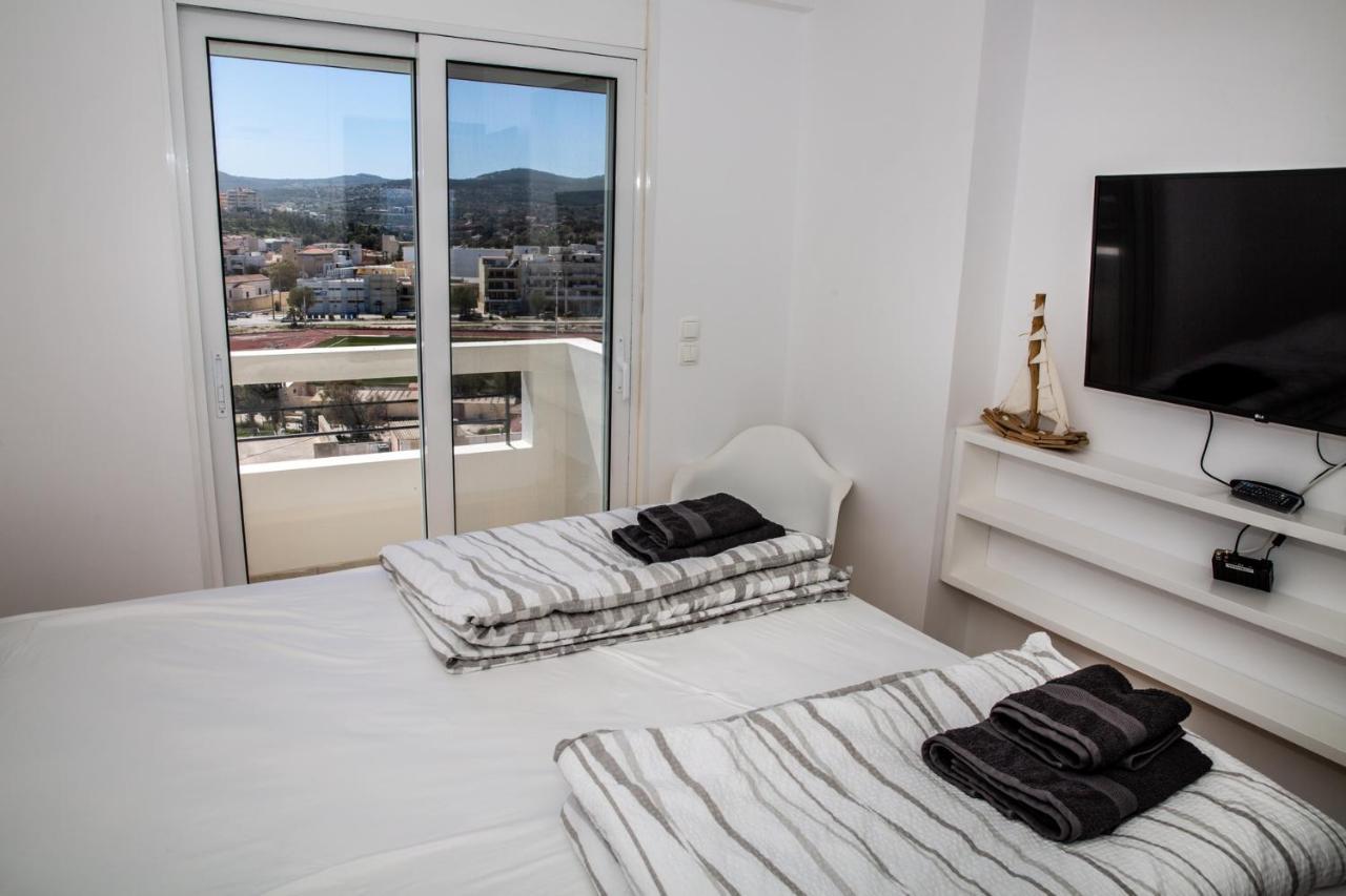 Komfort City Apartment "Elias" Mit Meerblick In Lavrio Εξωτερικό φωτογραφία