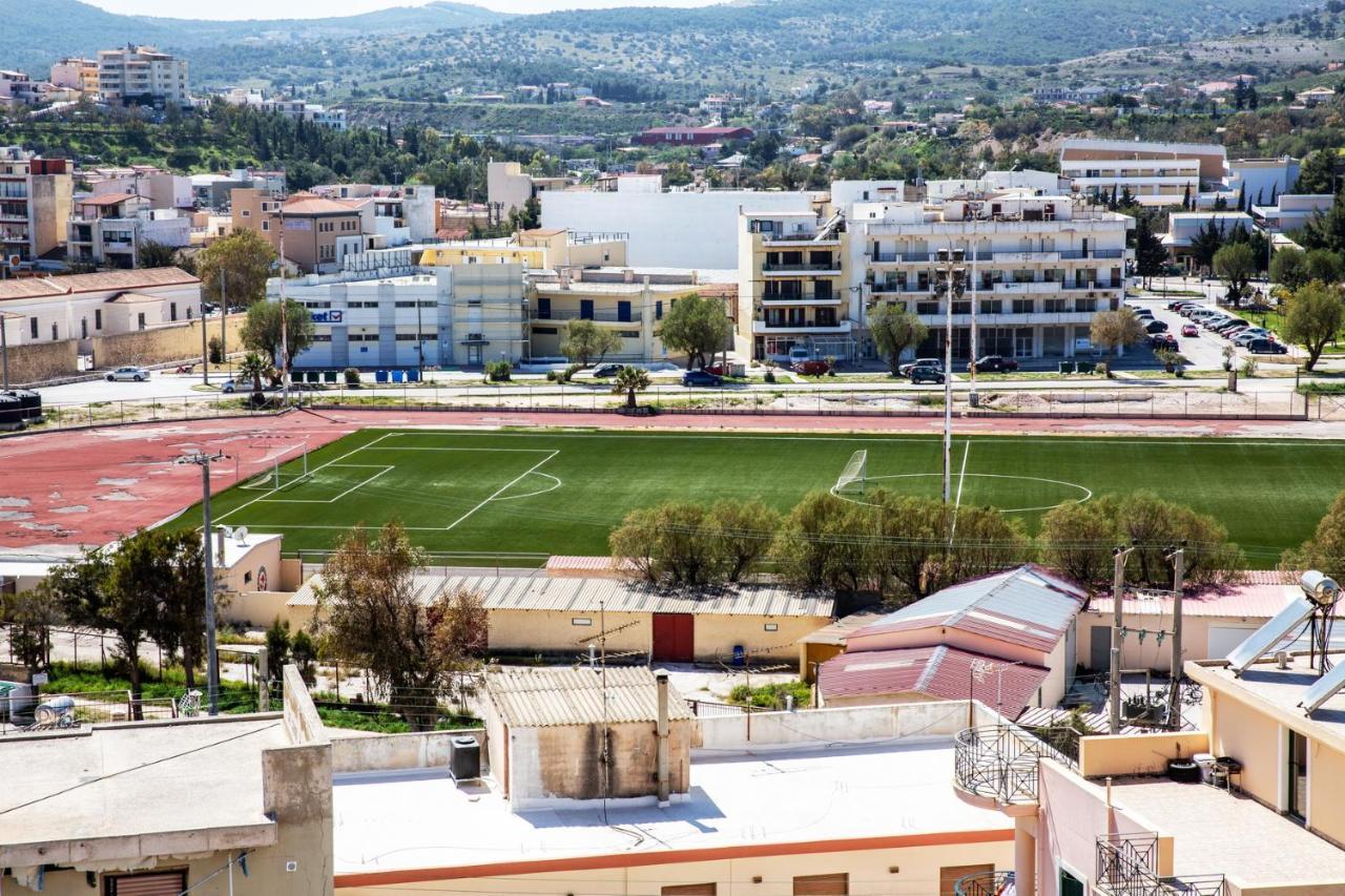 Komfort City Apartment "Elias" Mit Meerblick In Lavrio Εξωτερικό φωτογραφία