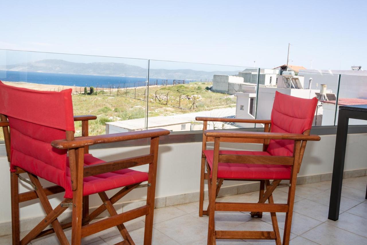 Komfort City Apartment "Elias" Mit Meerblick In Lavrio Εξωτερικό φωτογραφία